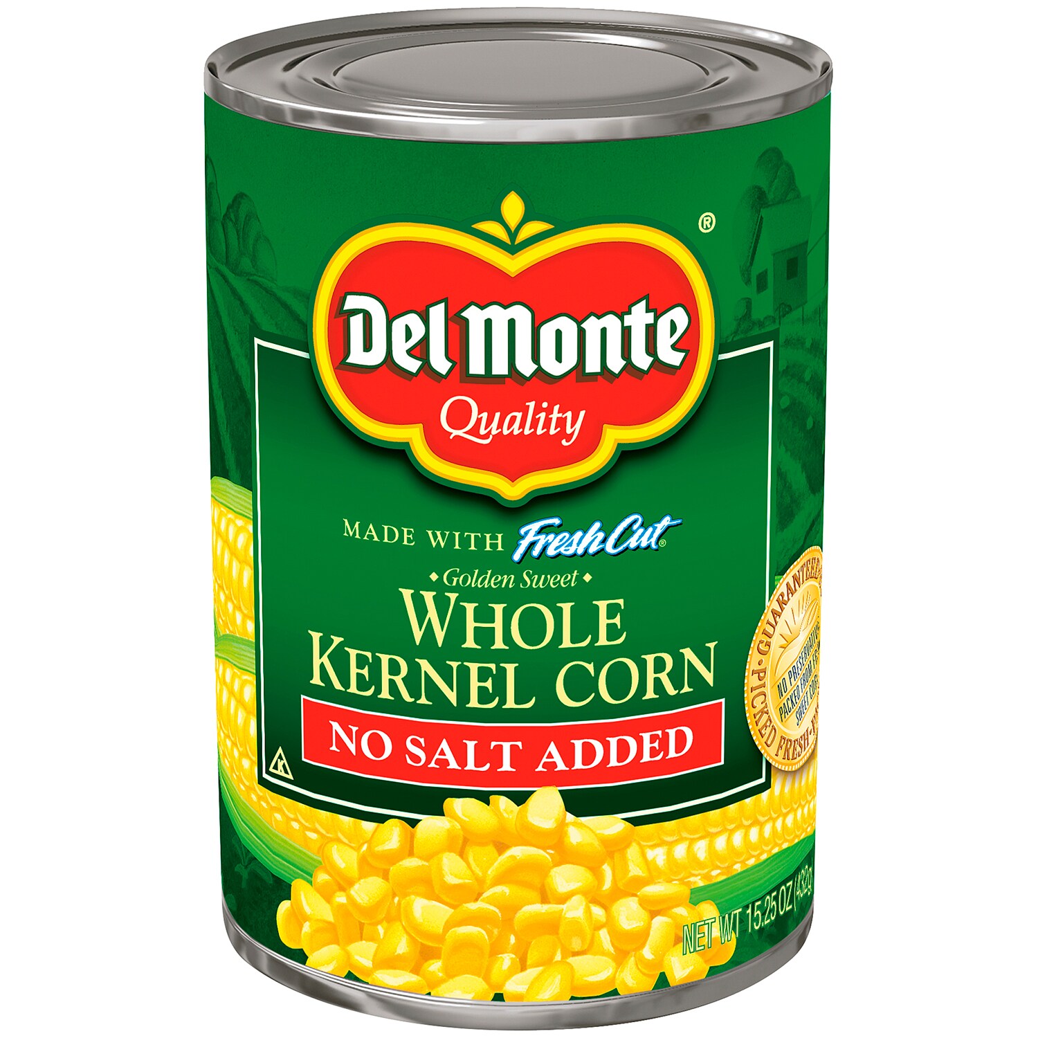 Del Monte Fresh No Salt Added Whole Kernel Cut Corn