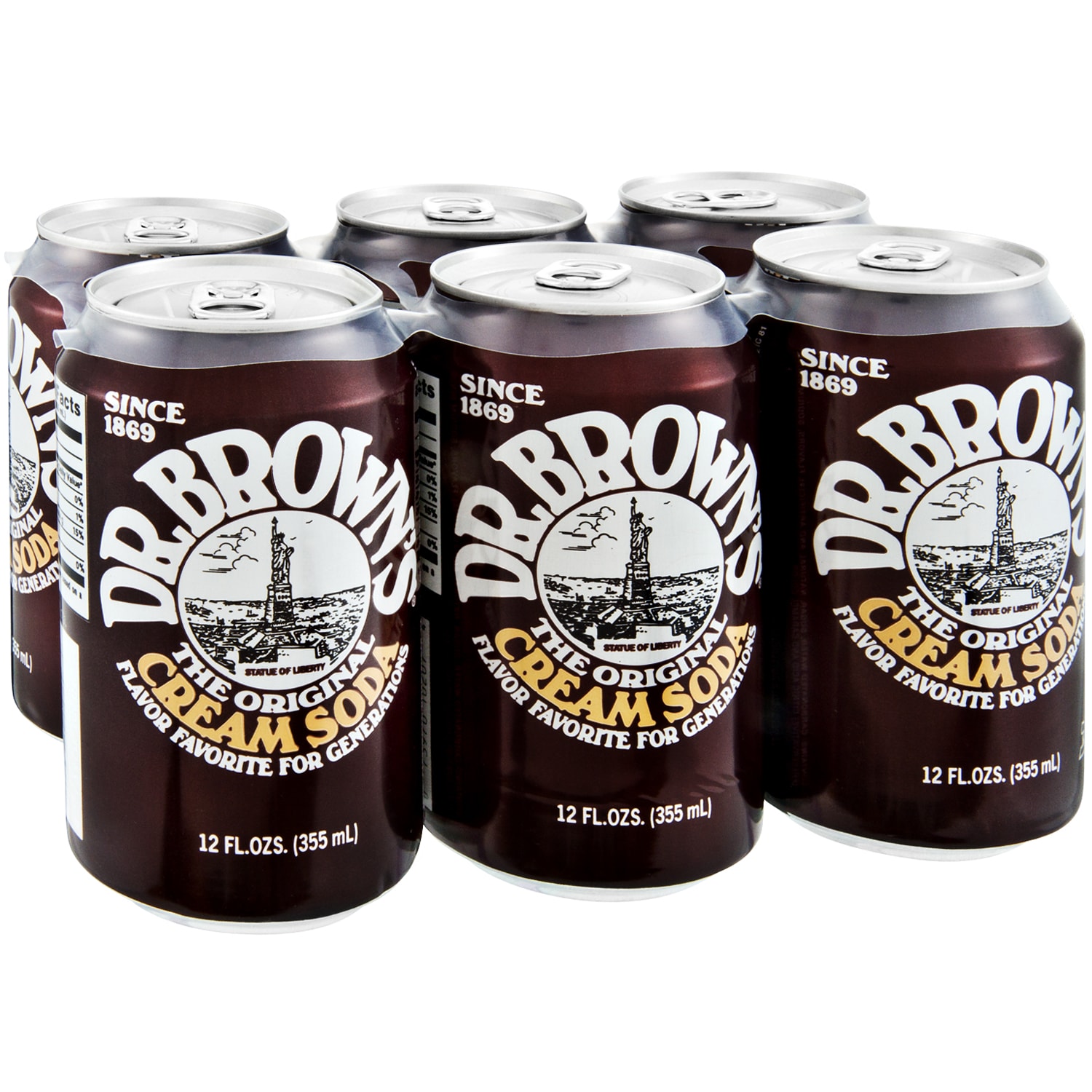 Dr. Brown's Cream Soda, Cans