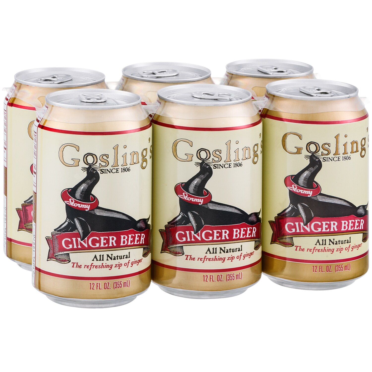 Order Gosling S All Natural Ginger Beer Cans Fast Delivery