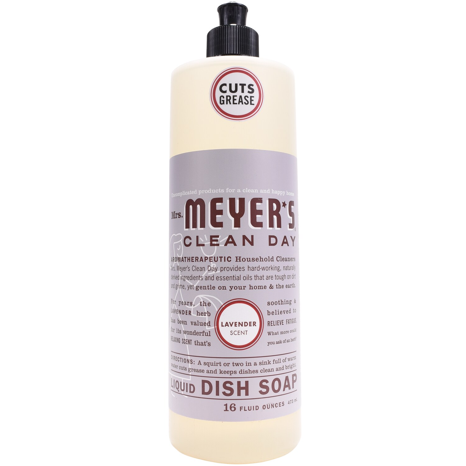 Mrs. Meyer's Clean Day Liquid Dish Soap, Lavender