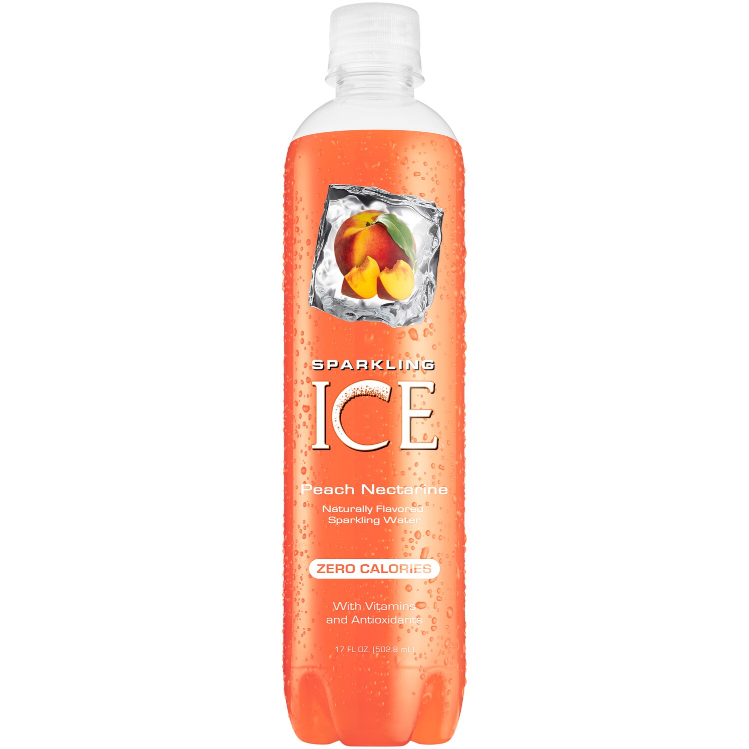 Sparkling Ice Sparkling Water, Peach Nectarine, Plastic Bottle