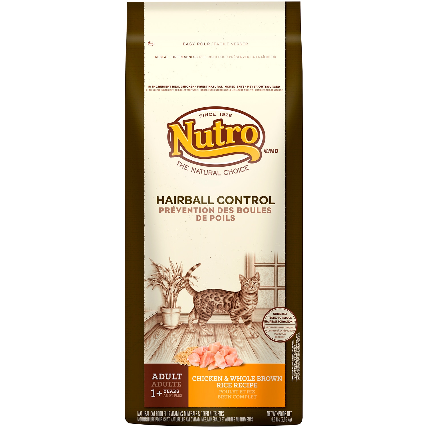 nutro hairball control