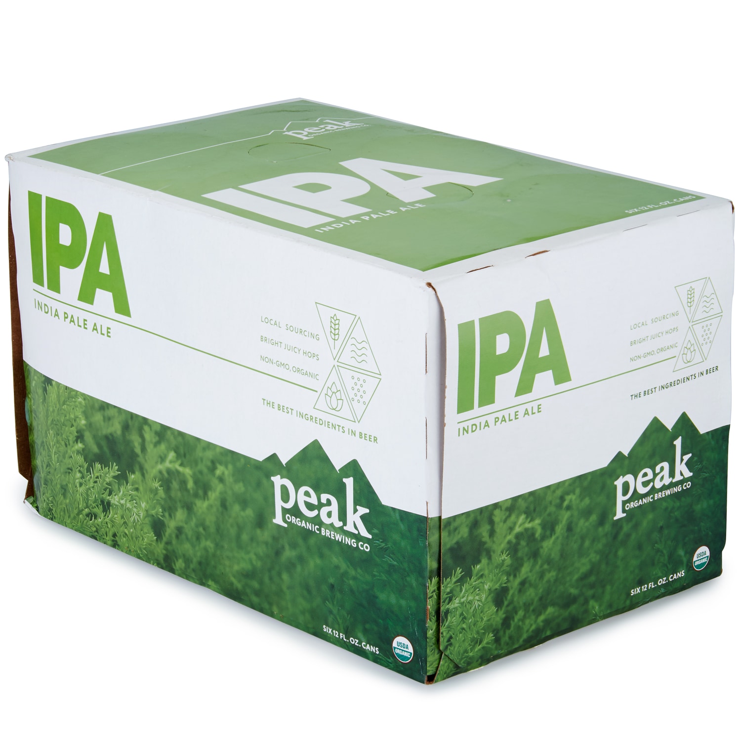 Peak Organic IPA, Cans
