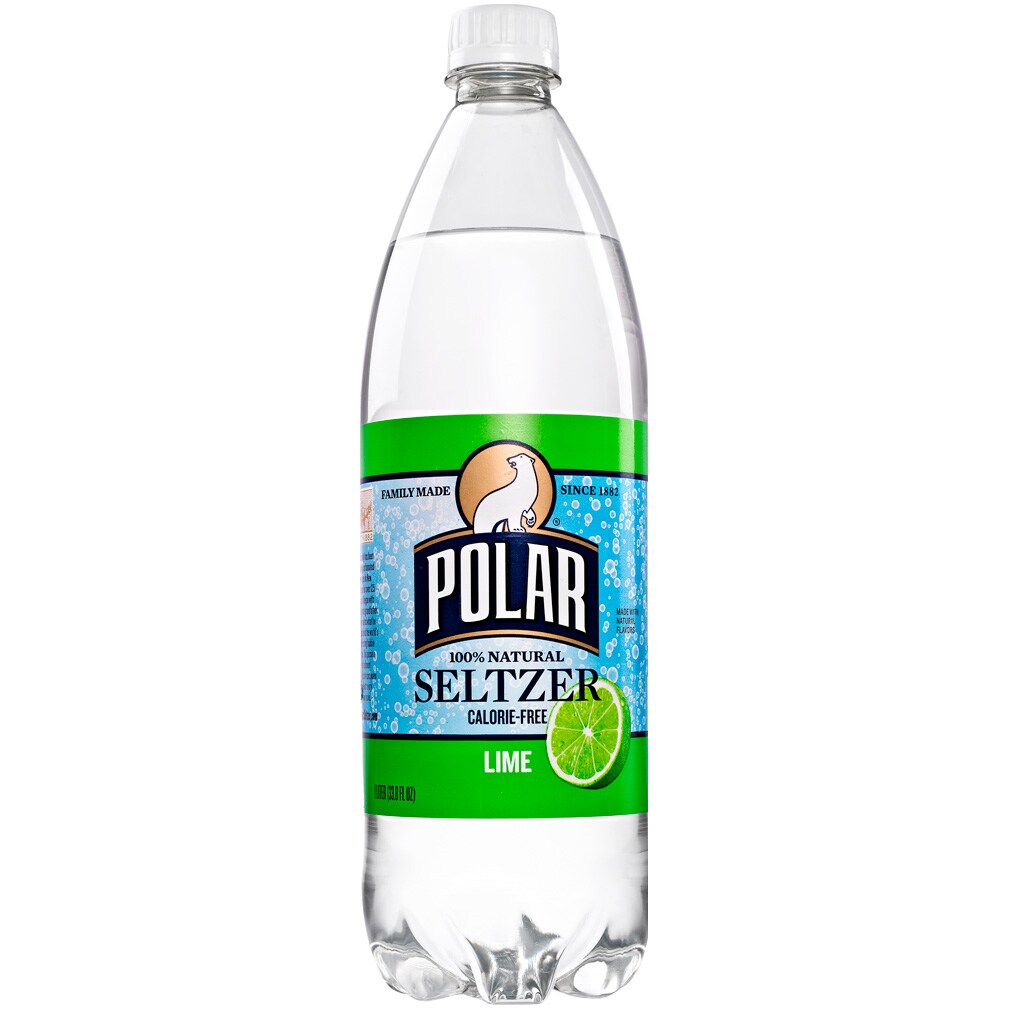 Polar Seltzer, Lime, Plastic Bottle