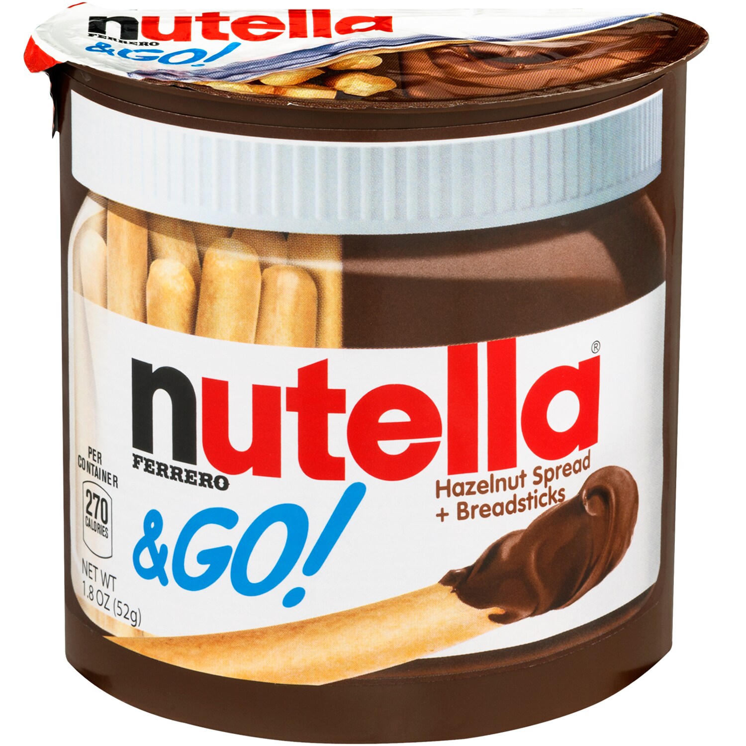 Ferrero Nutella and Go Hazelnut Spread + Breadsticks