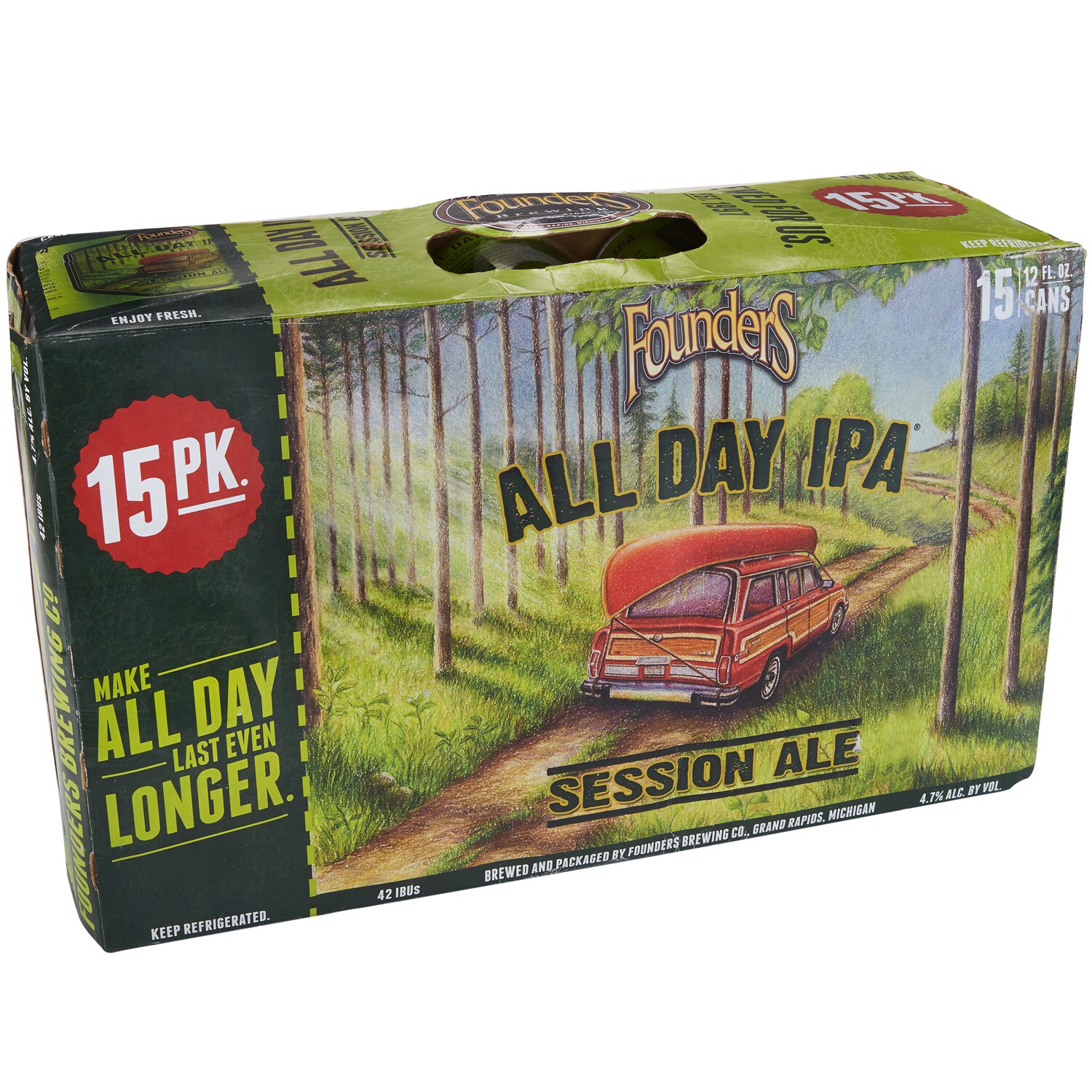Founders Brewing Company All Day IPA, Cans