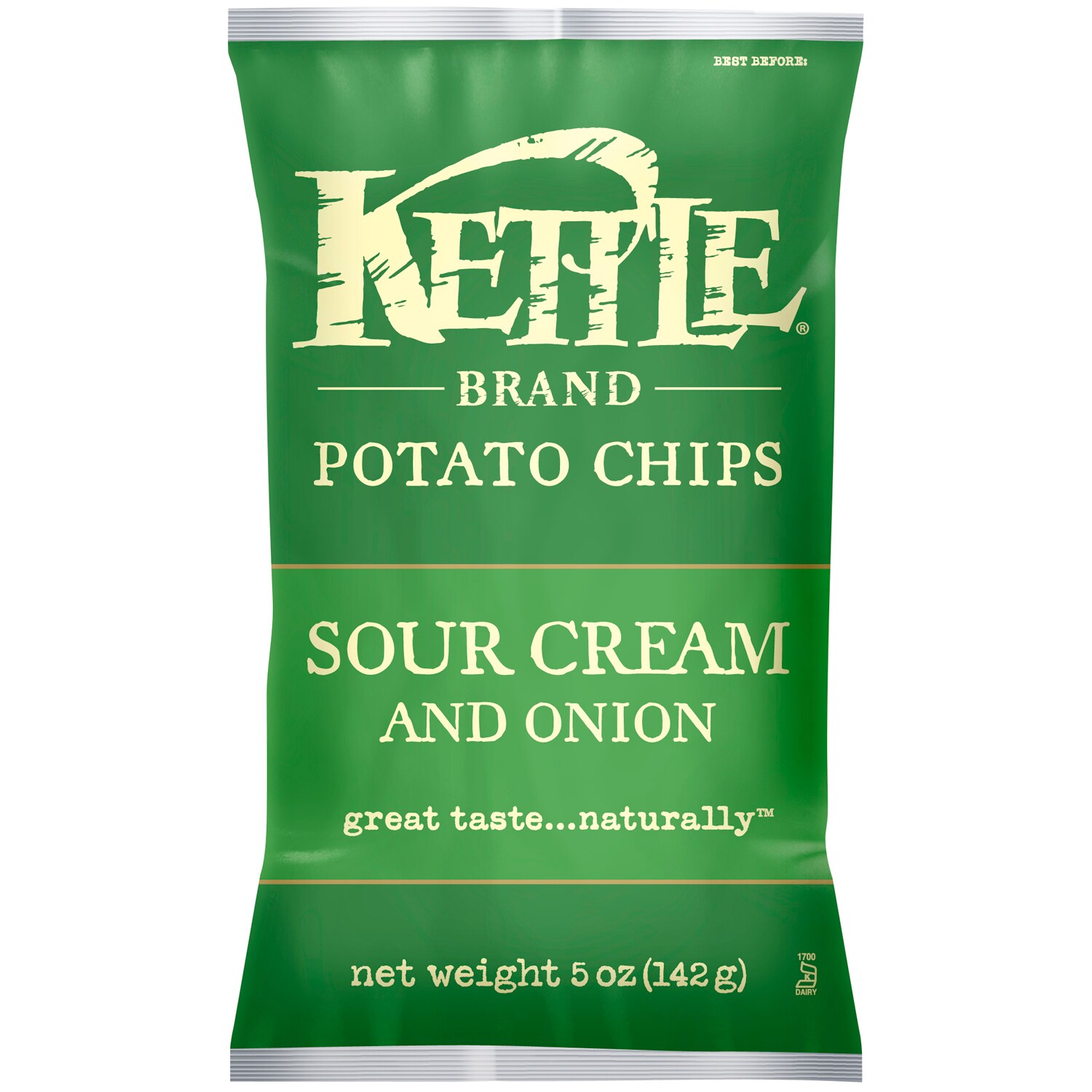 Kettle Brand Potato Chips, Sour Cream and Onion