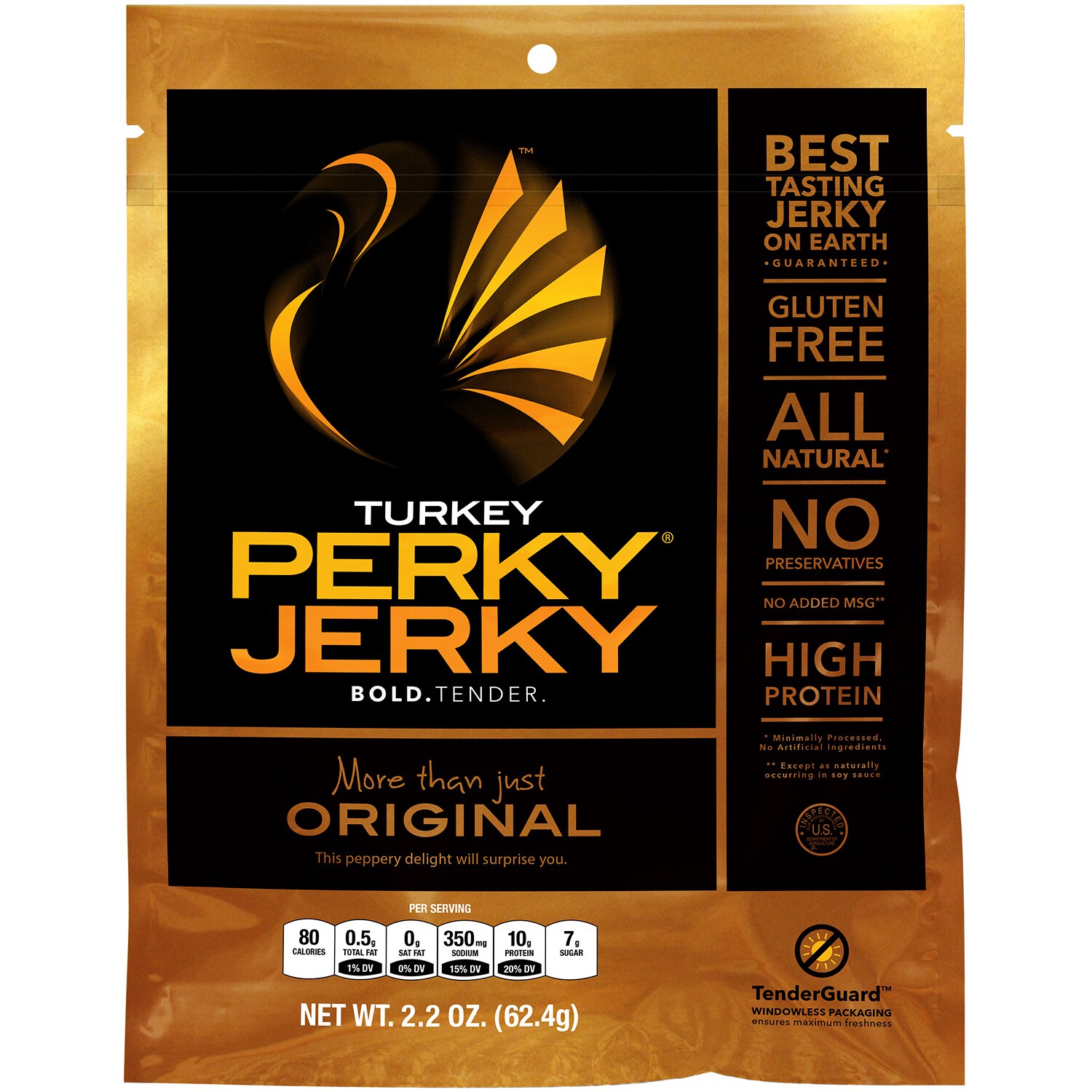 Perky Jerky Turkey Jerky, Original