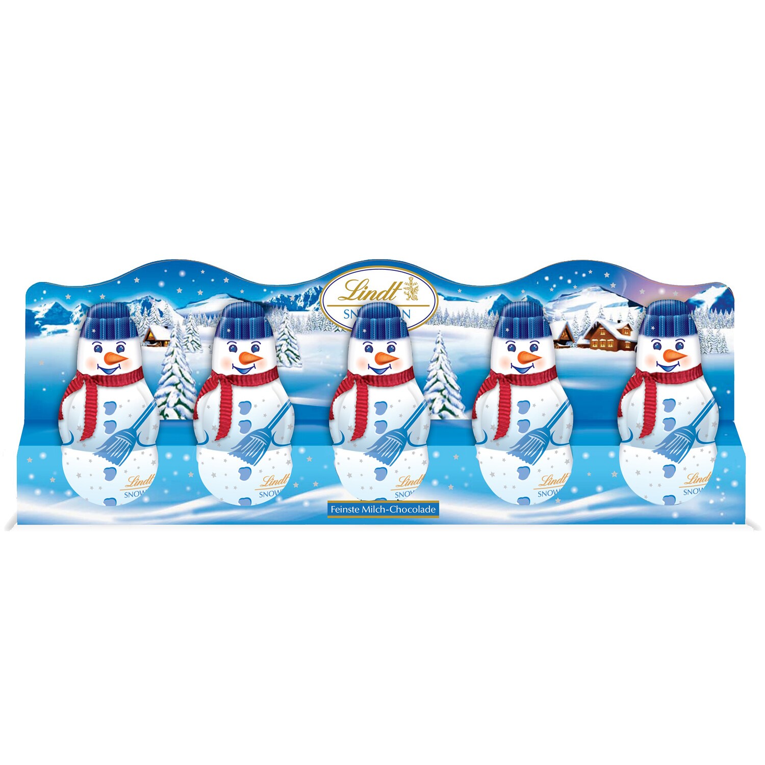 Lindt Mini Snowmen Chocolates