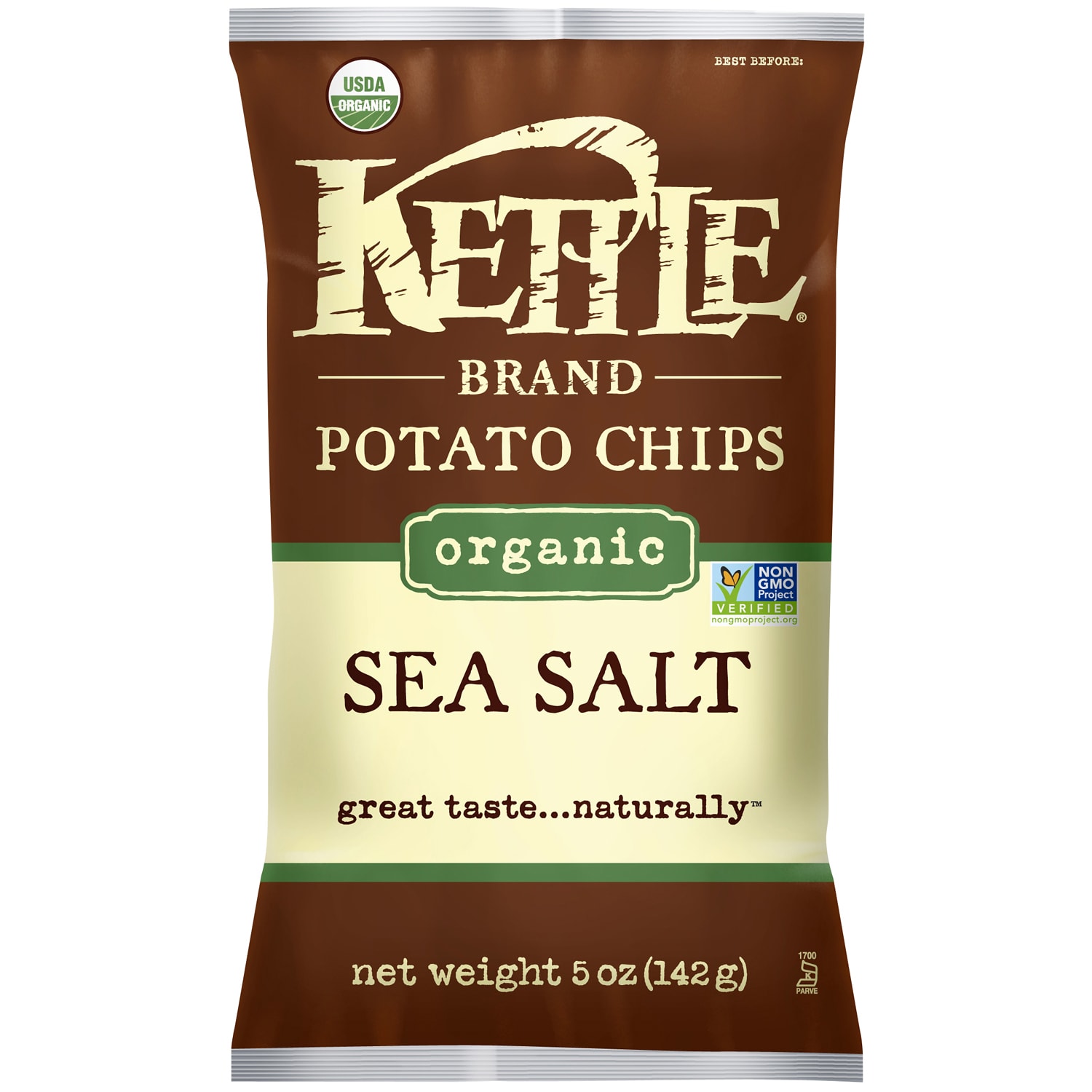 Kettle Brand Organic Potato Chips, Salted