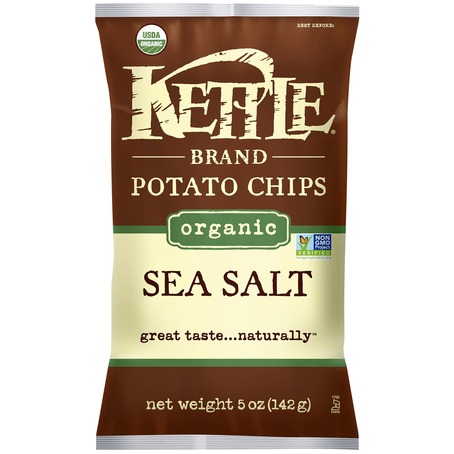 Kettle Brand Organic Potato Chips, Salted