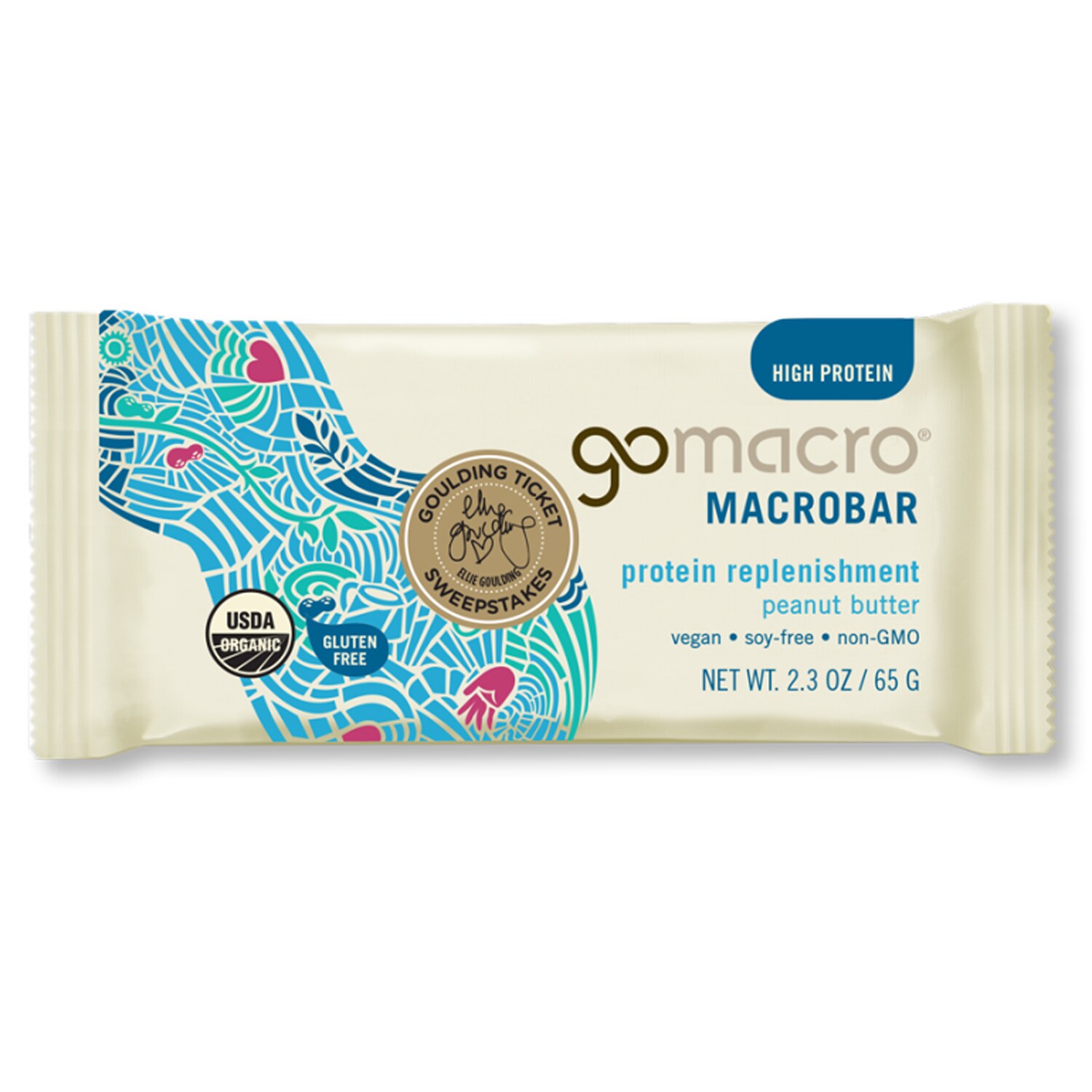 GoMacro Protein Replenishment Macrobar, Peanut Butter