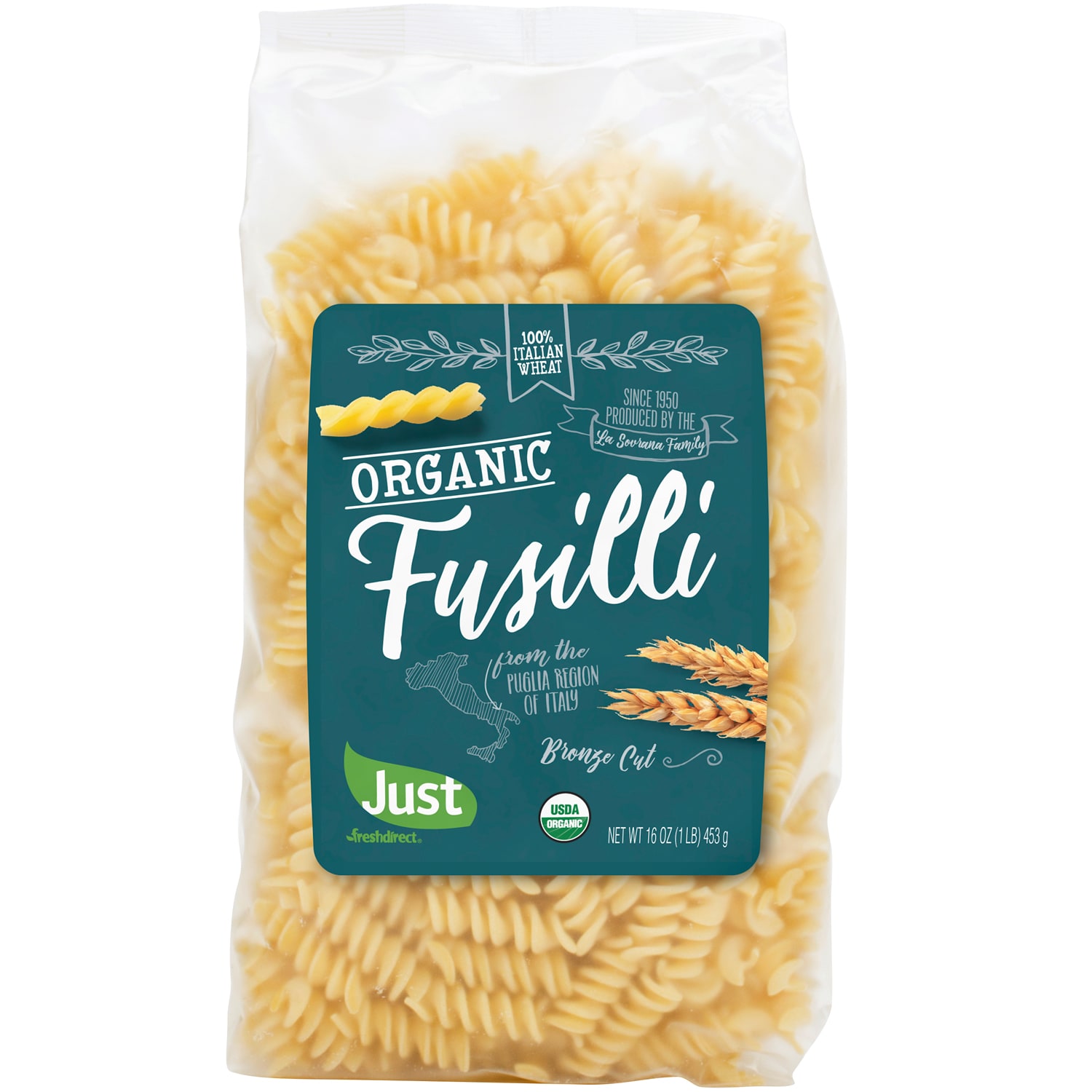 Just FreshDirect Organic Fusilli 