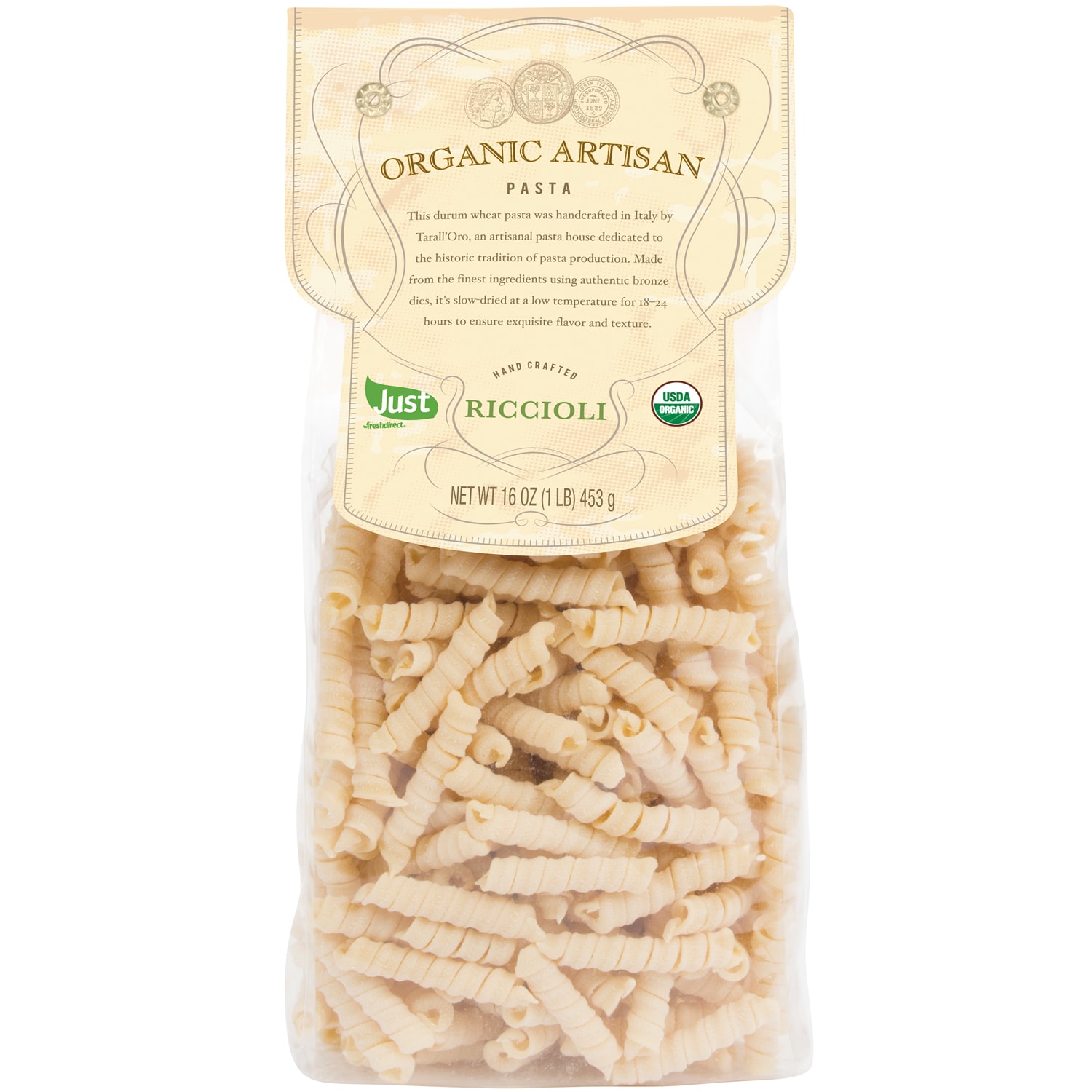 Just FreshDirect Organic Artisan Riccioli