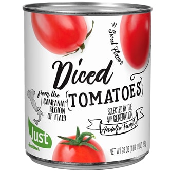 Just FreshDirect Imported Italian Diced Tomatoes