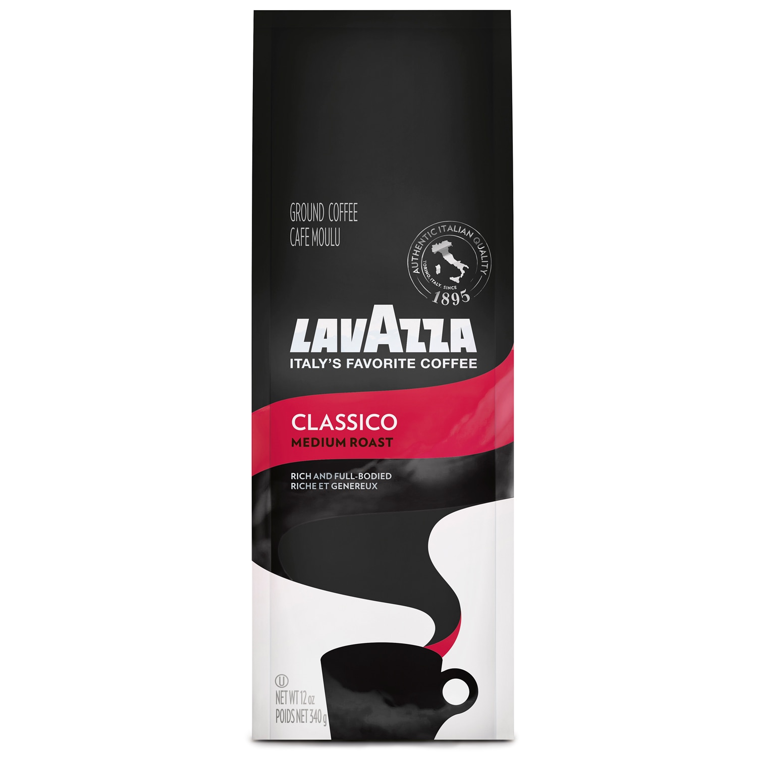 Lavazza Classico Medium Roast Ground Coffee