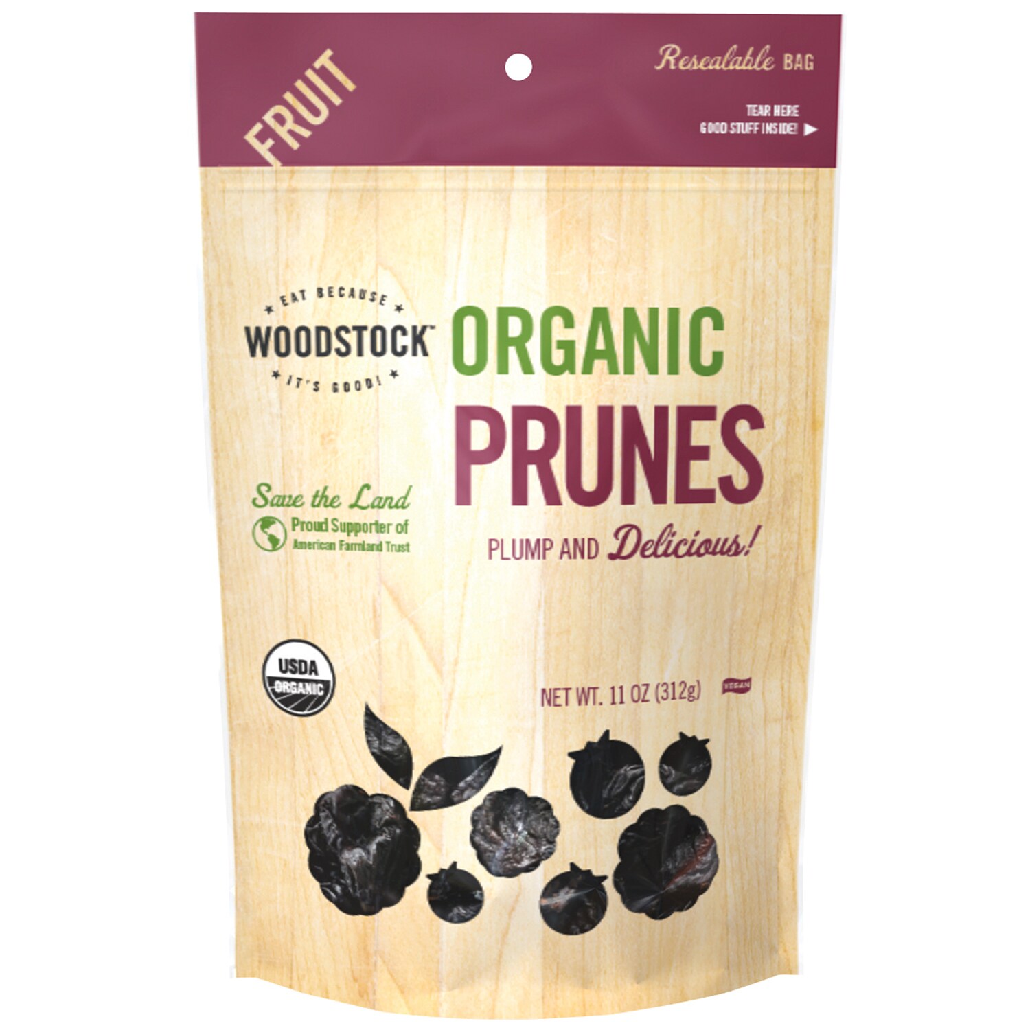 Woodstock Organic Pitted Prunes
