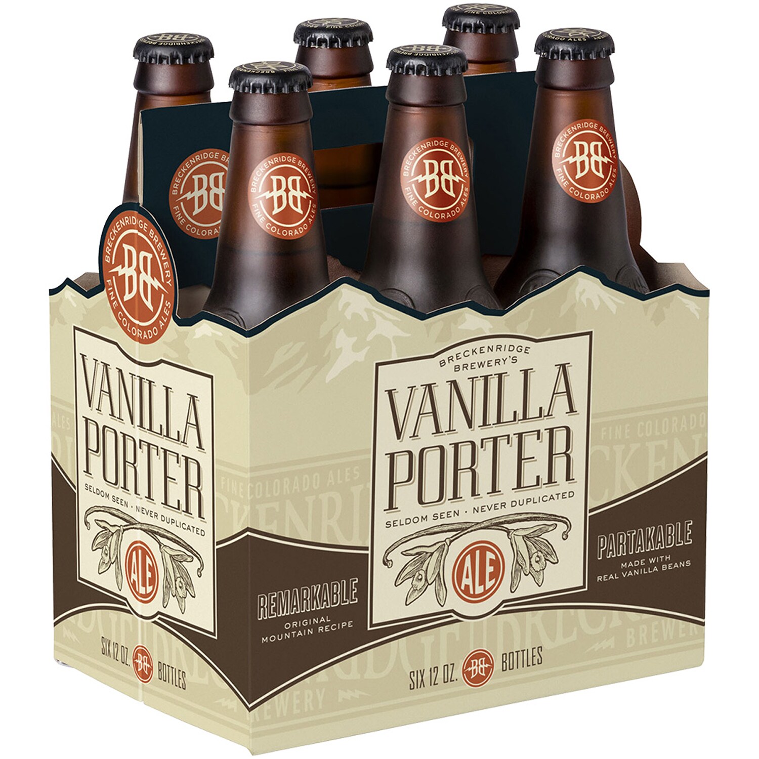 Breckenridge Brewery Vanilla Porter, Glass Bottles