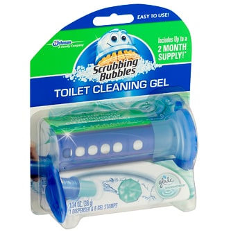 Scrubbing Bubbles Toilet Cleaning Gel