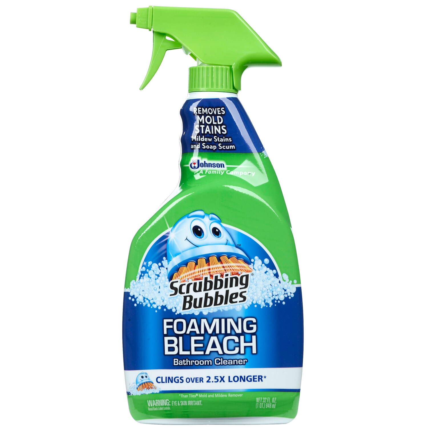 Scrubbing Bubbles Foaming Bleach Bathroom Cleaner