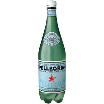 S.Pellegrino Sparkling Natural Mineral Water, Plastic Bottle