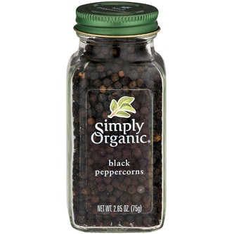 Simply Organic Black Peppercorns