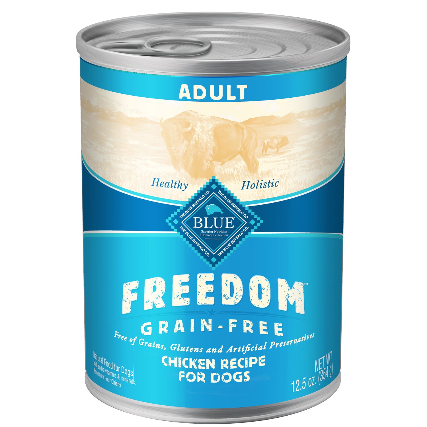 Blue Buffalo Freedom Grain-Free Adult Dog Food, Chicken Recipe