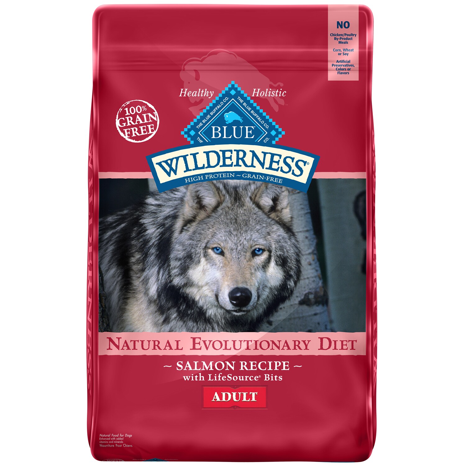 Blue Buffalo Wilderness Natural Evolutionary Diet Adult Dog Food, Salmon Recipe