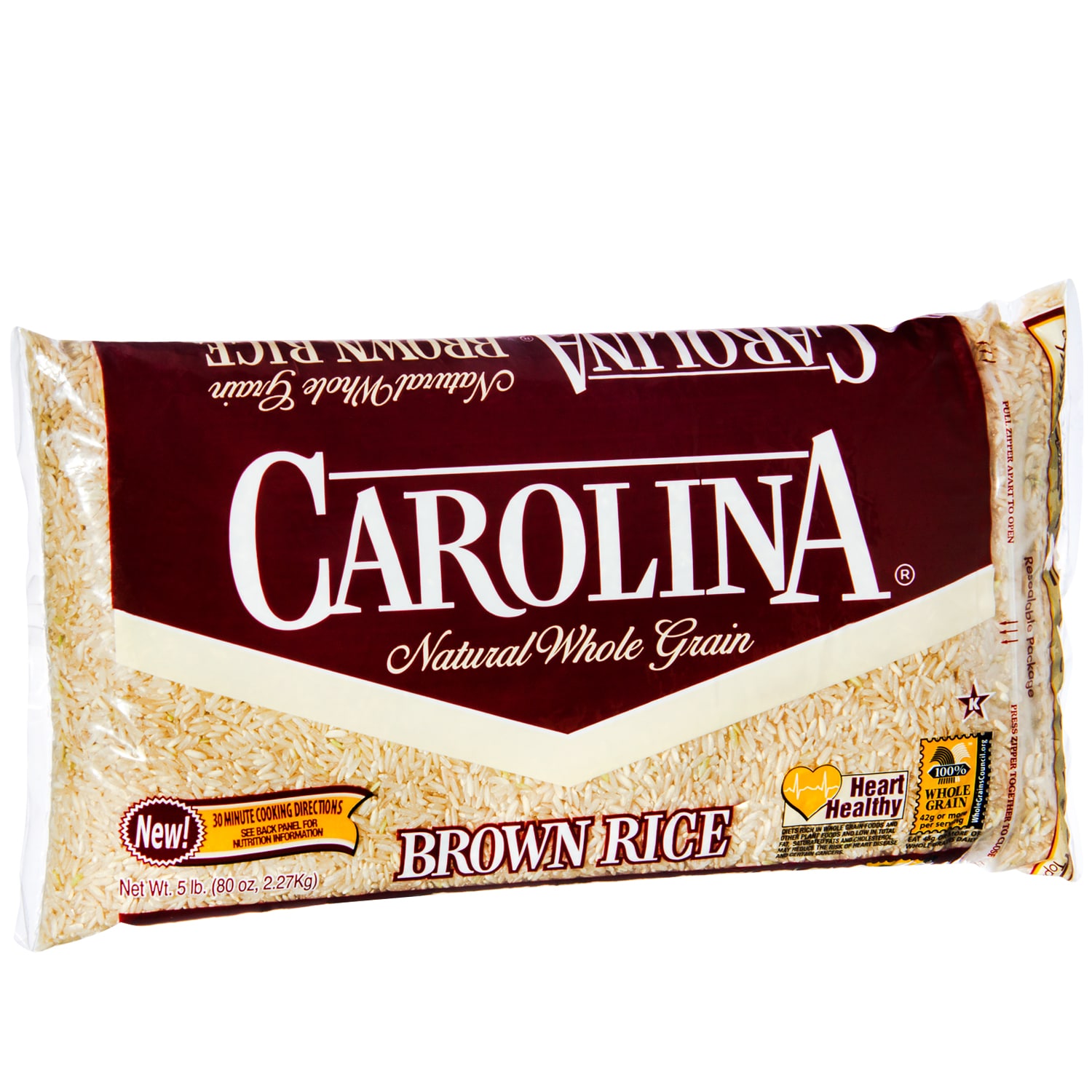 Carolina Natural Whole Grain Brown Rice