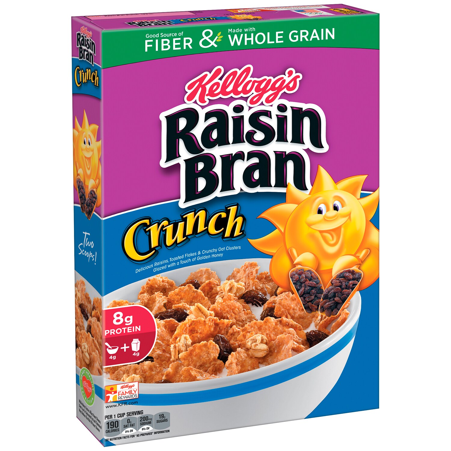 Order Kellogg's Raisin Bran Crunch Cereal Fast Delivery