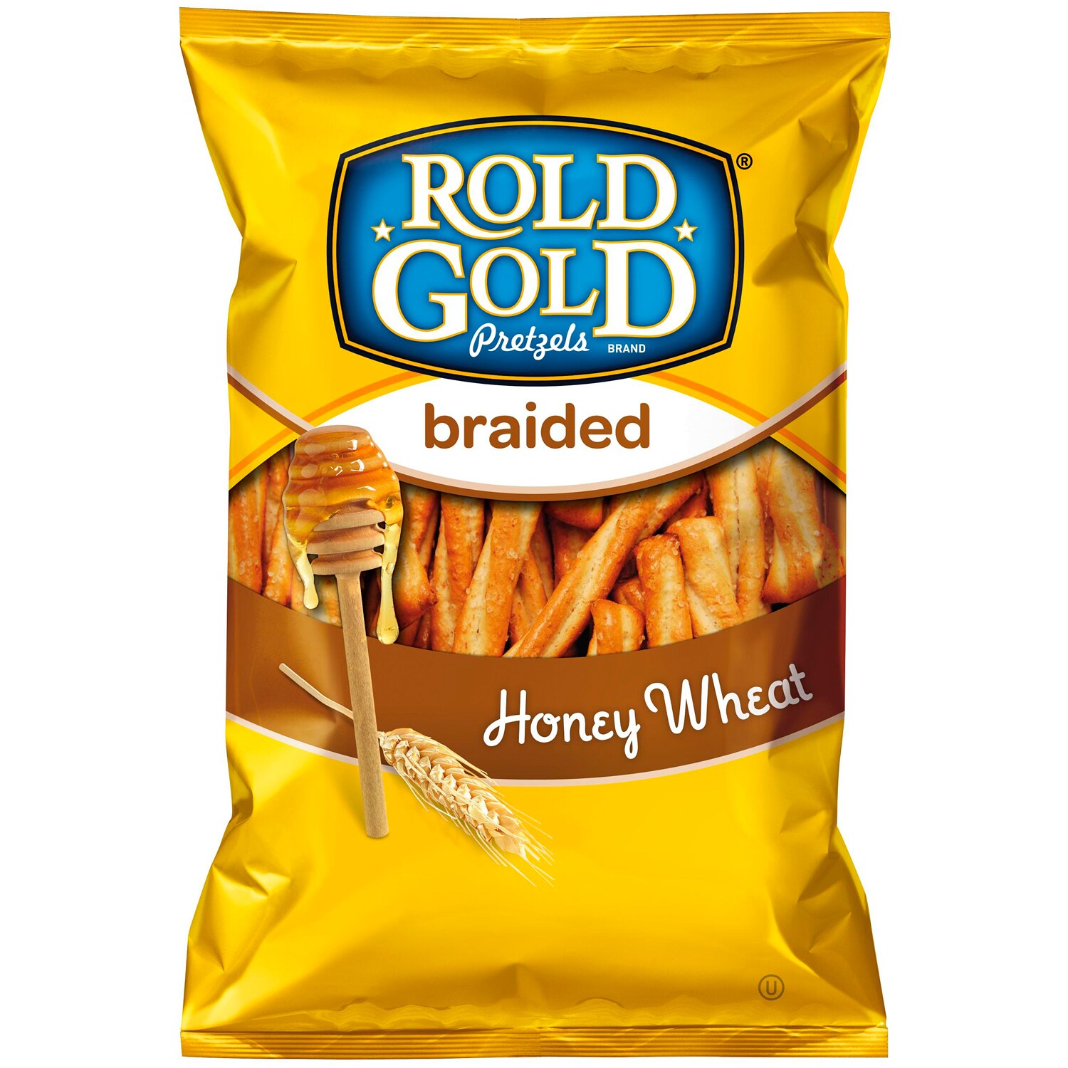 Rold Gold Honey Wheat Braided Pretzels