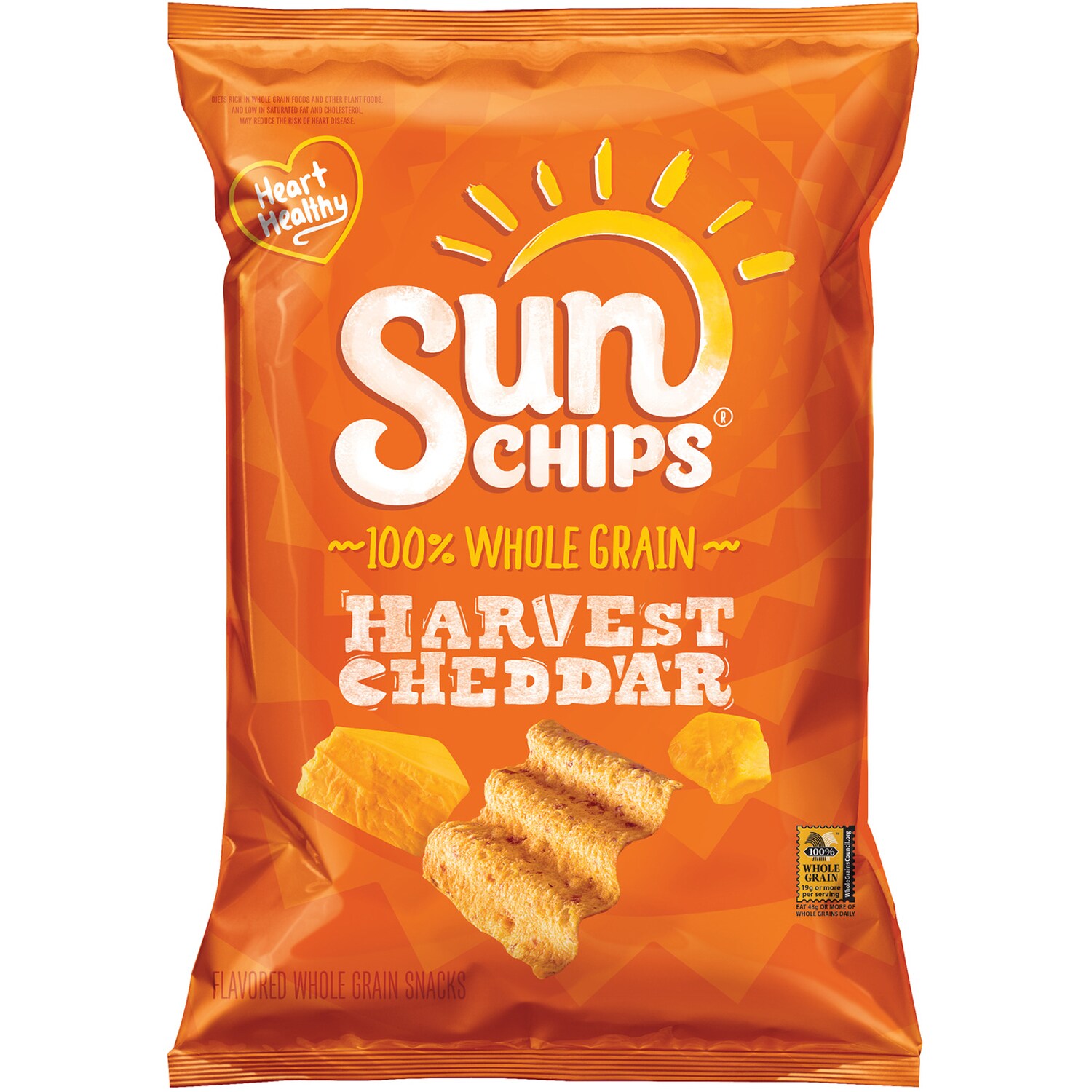SunChips Whole Grain Chips, Harvest Cheddar