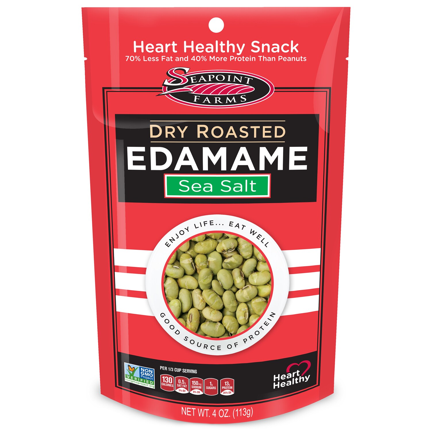 Seapoint Farms Dry Roasted Lightly Salted Edamame