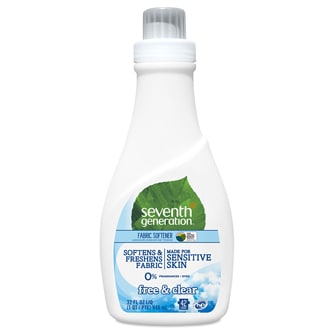 Seventh Generation Natural Liquid Fabric Softener, Free & Clear