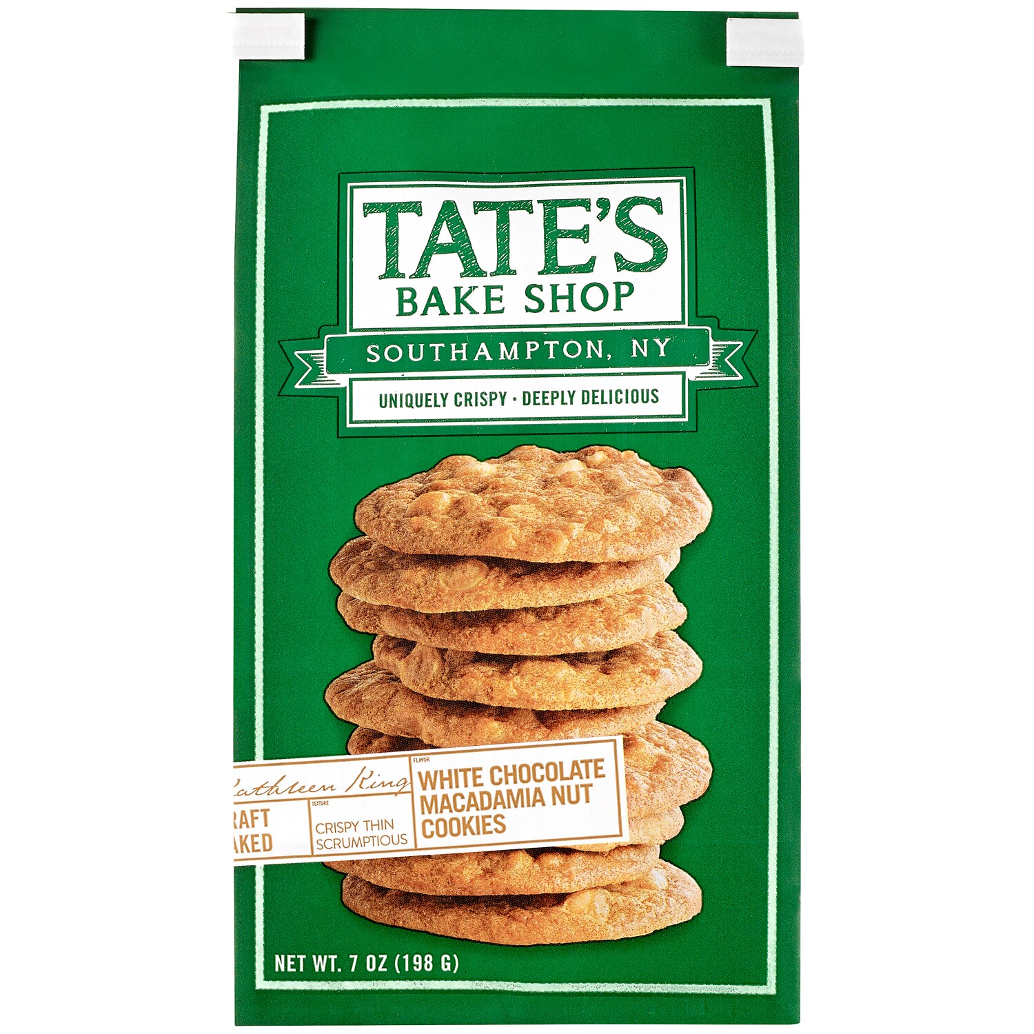 Tate's Bake Shop Cookies, White Chocolate Chip Macadamia Nut