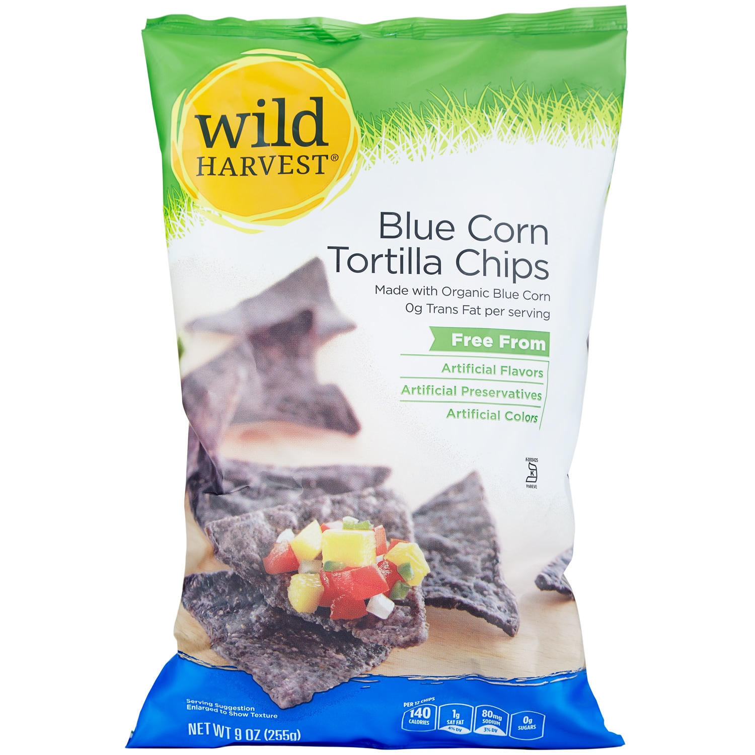 Wild Harvest Organic Blue Corn Tortilla Chips