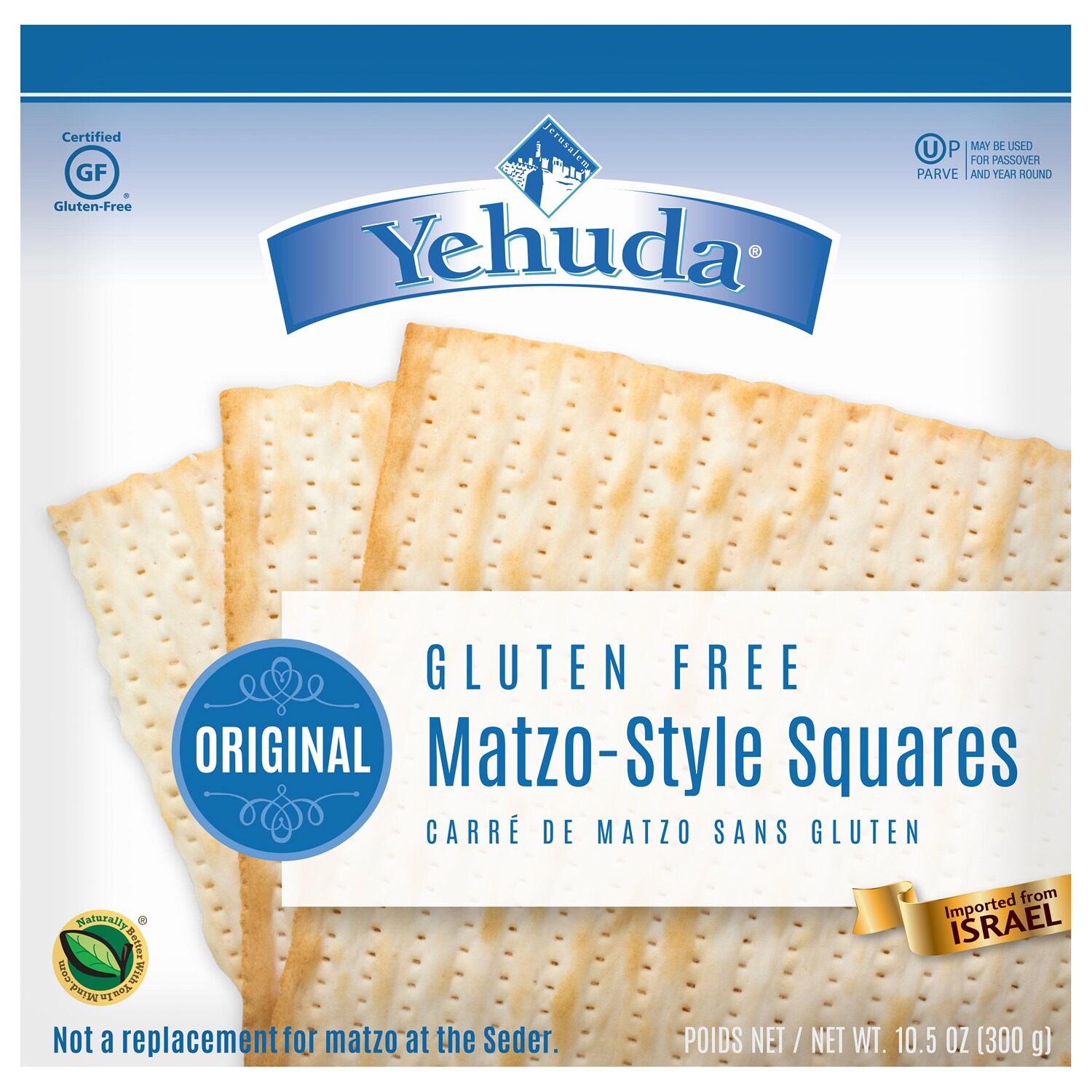 Yehuda Gluten Free Matzo-Style Squares 