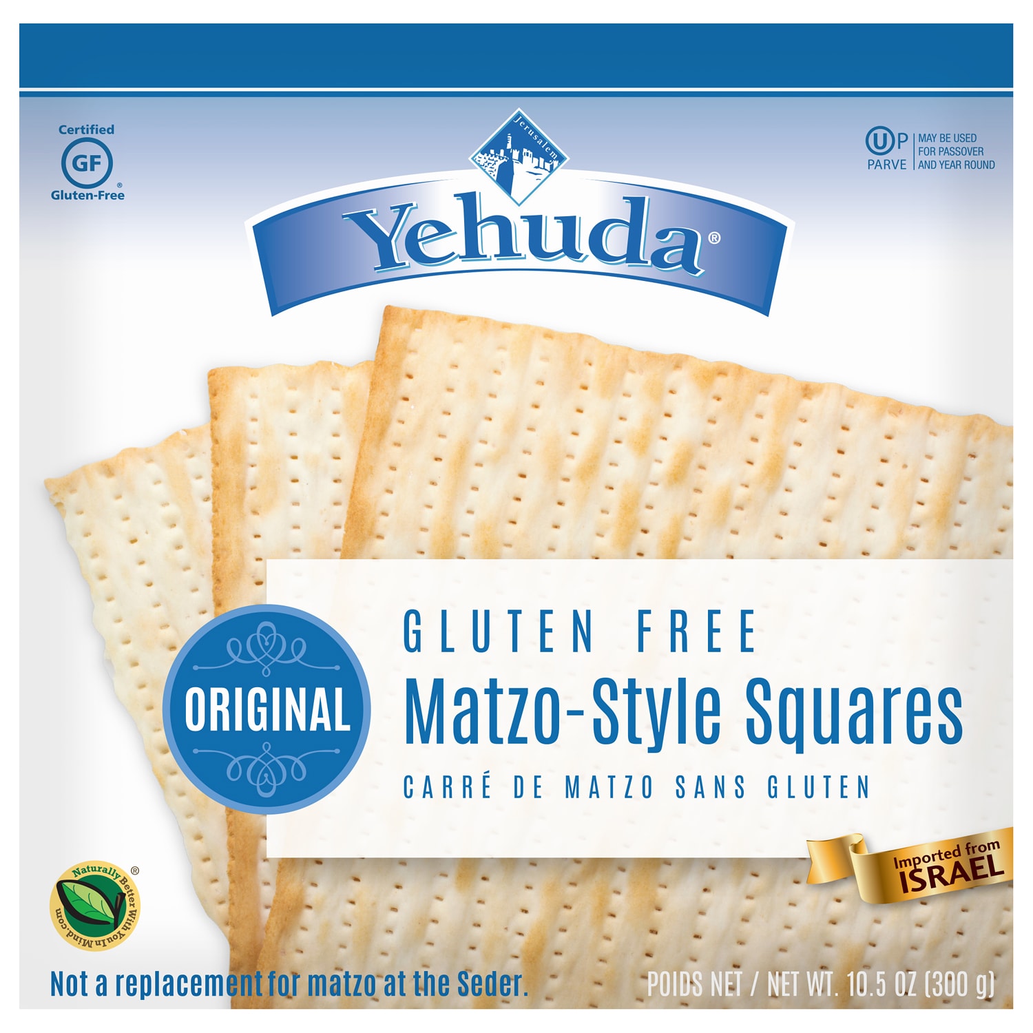 Yehuda Gluten Free Matzo-Style Squares