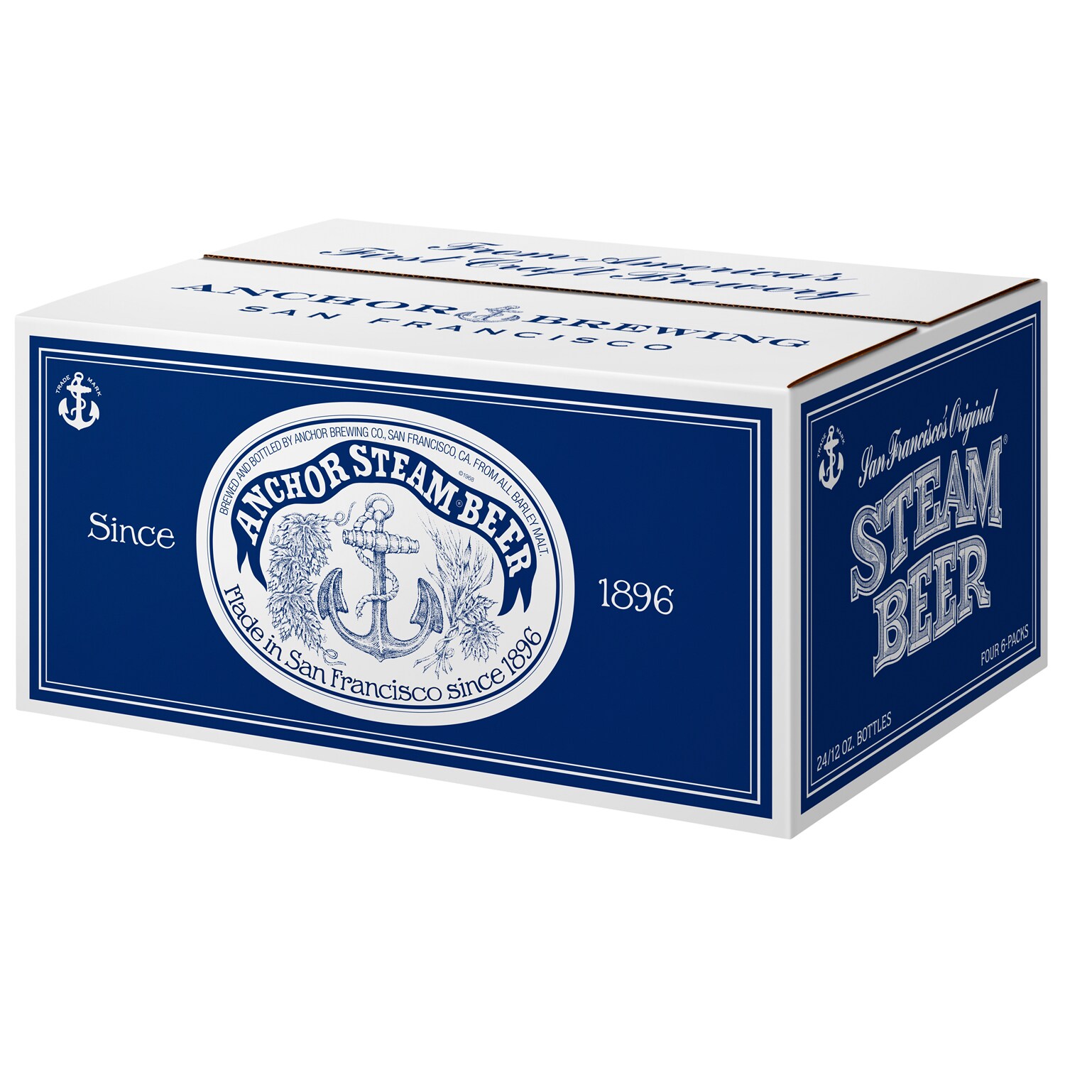 Anchor Brewing Steam Beer, Glass Bottles