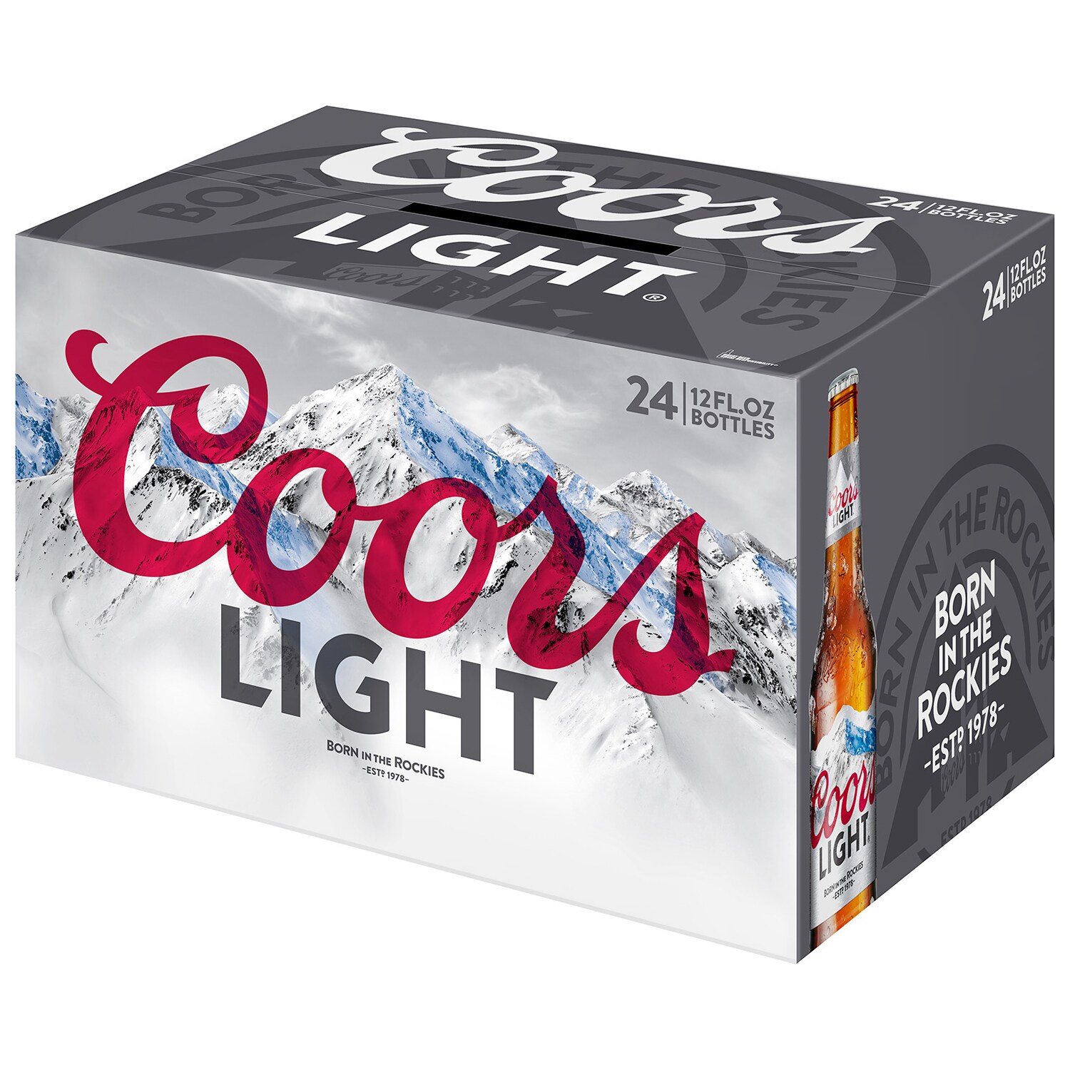 Coors Light Lager, Glass Bottles