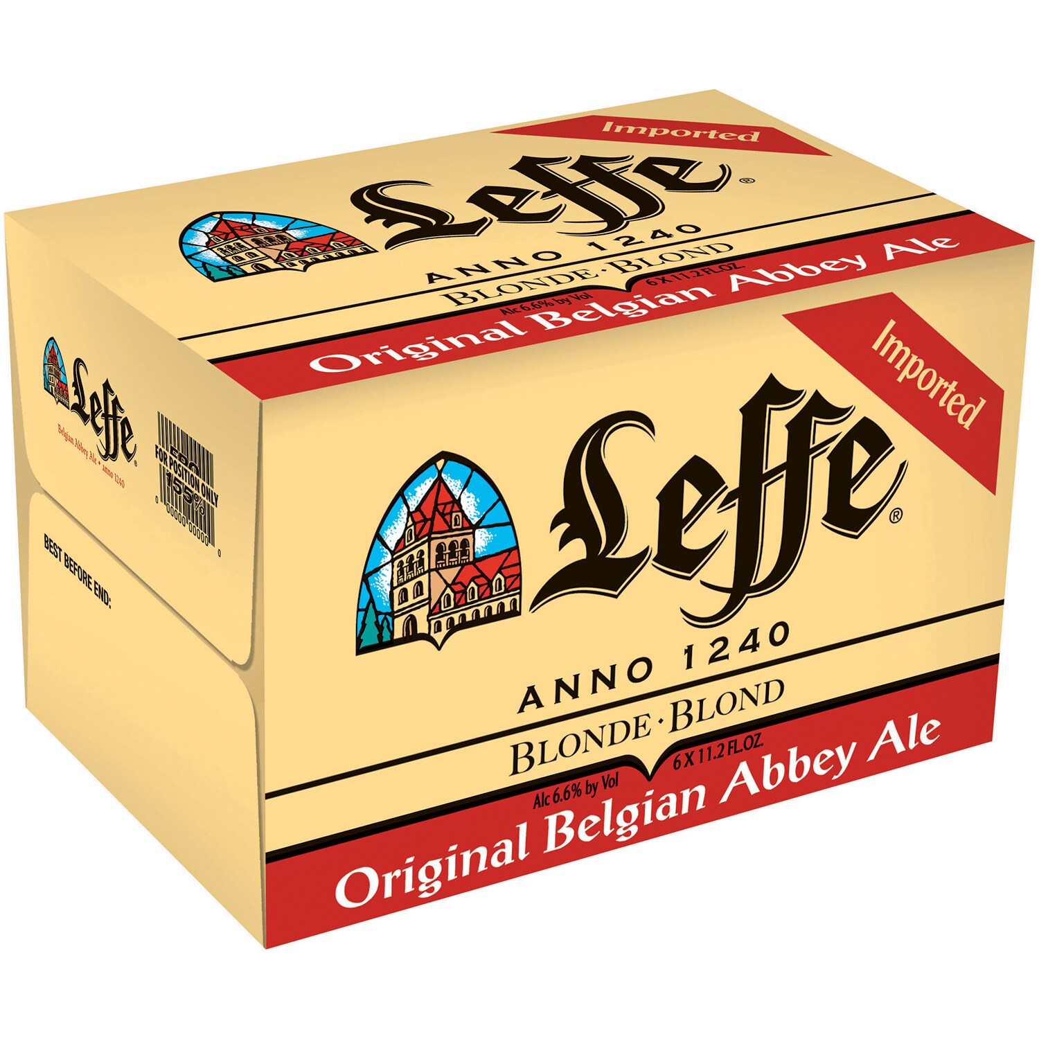 Leffe Blonde Belgian Pale Ale, Glass Bottles
