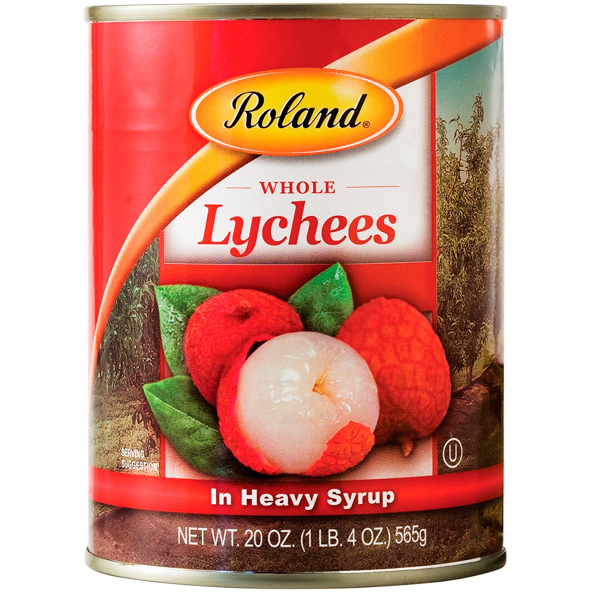 Roland Whole Lychees in Heavy Syrup
