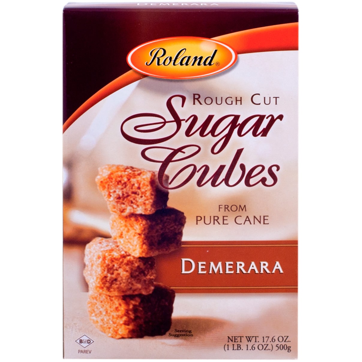 Roland Rough Cut Demerara Sugar Cubes