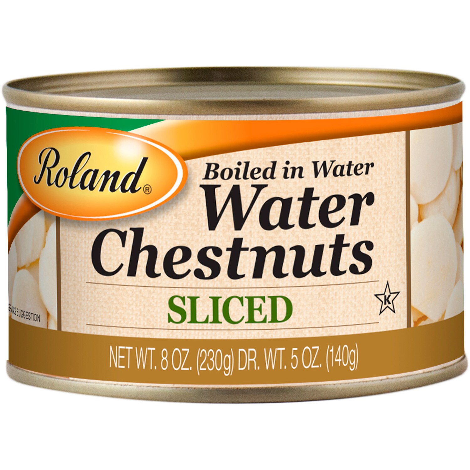 Roland Sliced Water Chestnuts