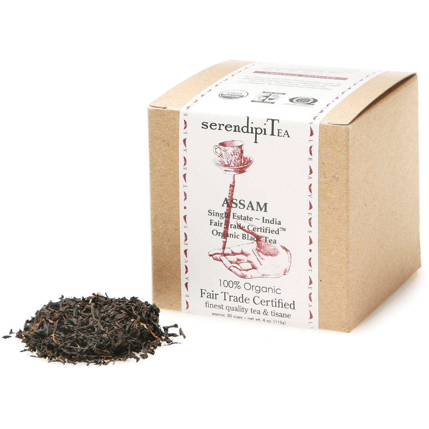 SerendipiTea Assam Organic Fair Trade Estate Loose Tea