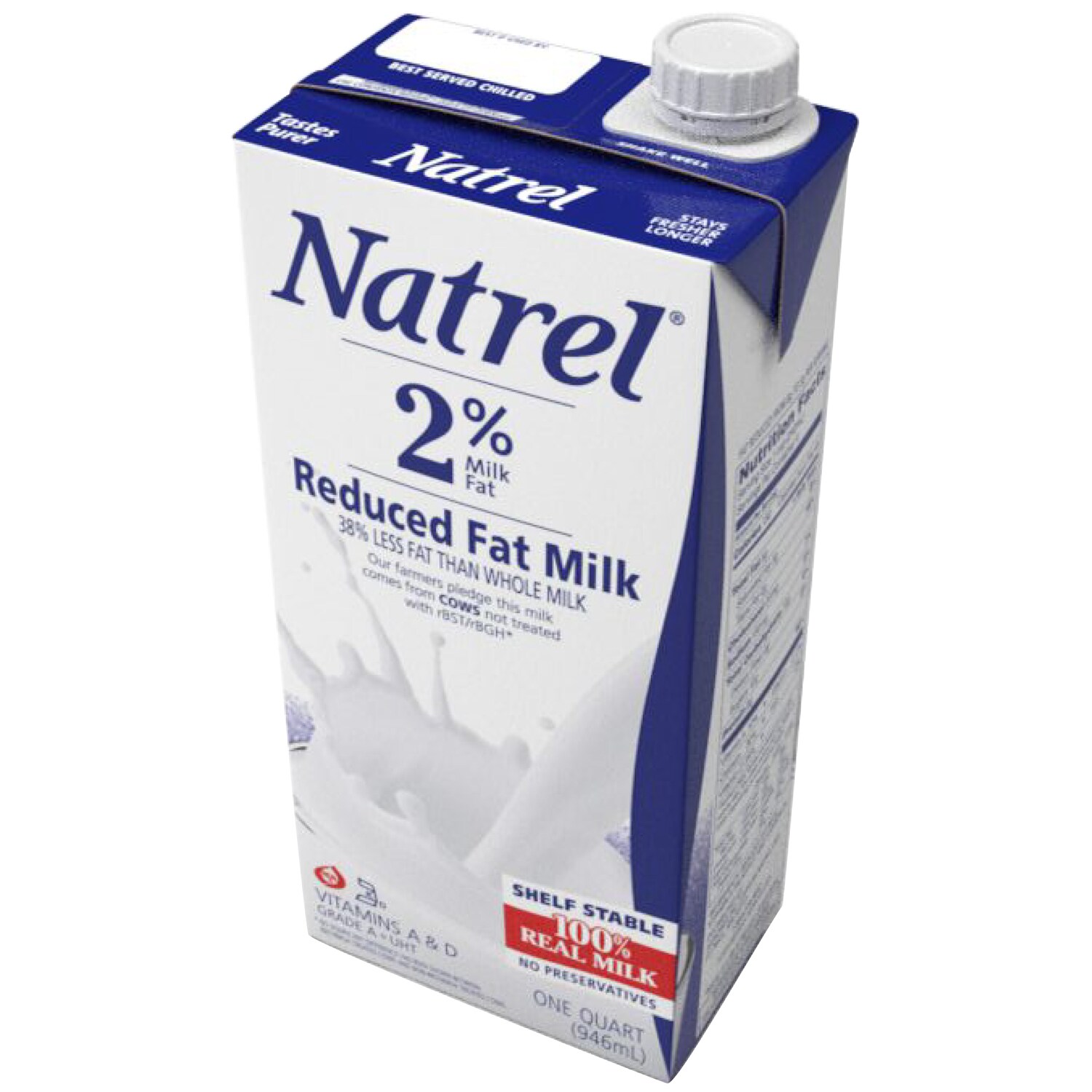 Natrel 2% Reduced Fat Milk, Carton