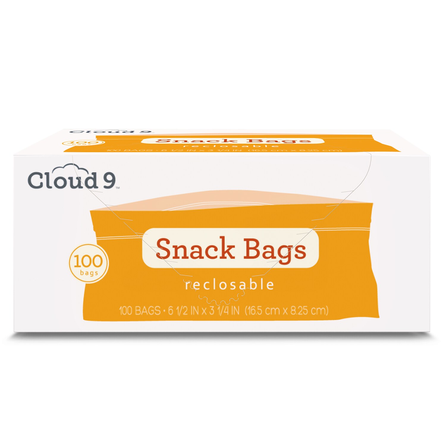 Order Cloud 9 Reclosable Snack Bags Fast Delivery