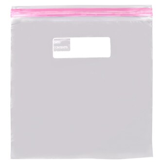 Cloud 9 Double Zipper Storage Bags, 1 Gallon, image 2 of 3 slides