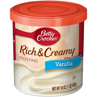 Betty Crocker Rich and Creamy Frosting, Vanilla