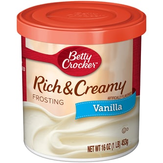 Betty Crocker Rich and Creamy Frosting, Vanilla